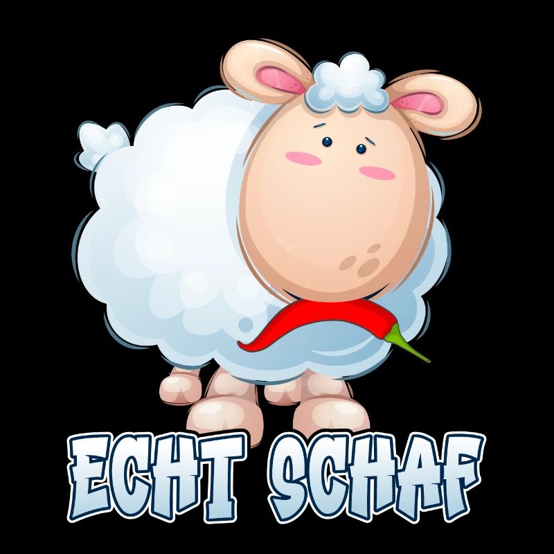 Echt Schaf Norddeutsch Lamm Schäfchen Schäfer