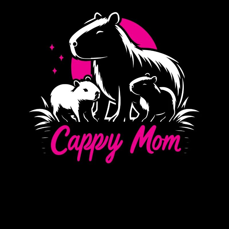 Capybara Wasserschwein Cappy Maman