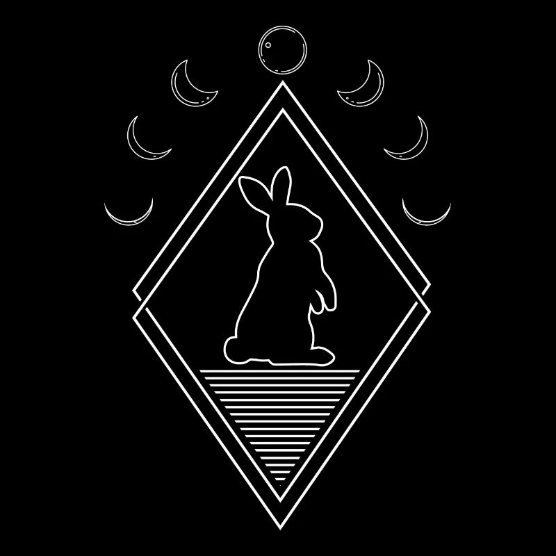 Bunny Rabbit Moon Phases