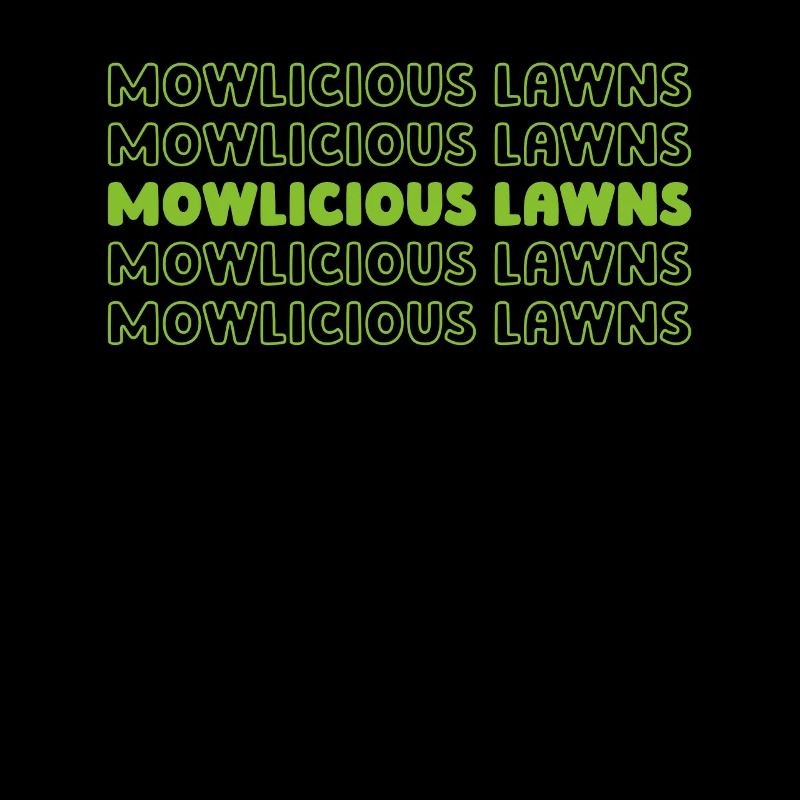Lawn mower mowing
