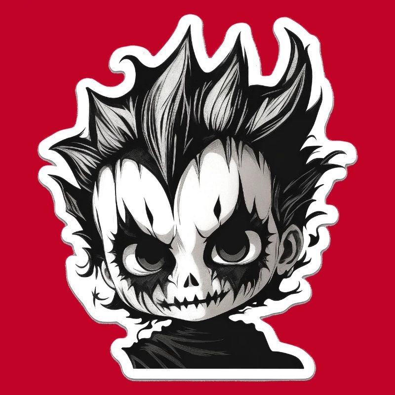 Spiky Skull Chibi