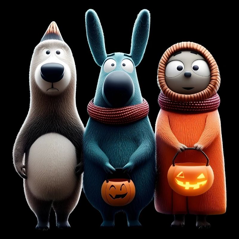 Trick or Treat Gang – Cute Halloween Wooligans
