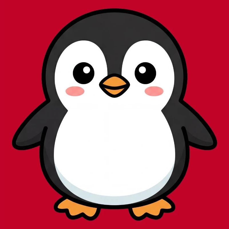 Adorable Penguin Pixel Pal