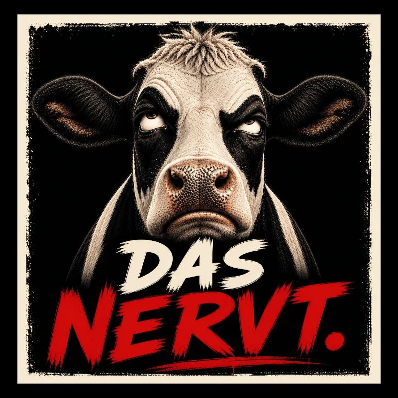 C’est agaçant - T-shirt vache – Déclaration ou cadeau