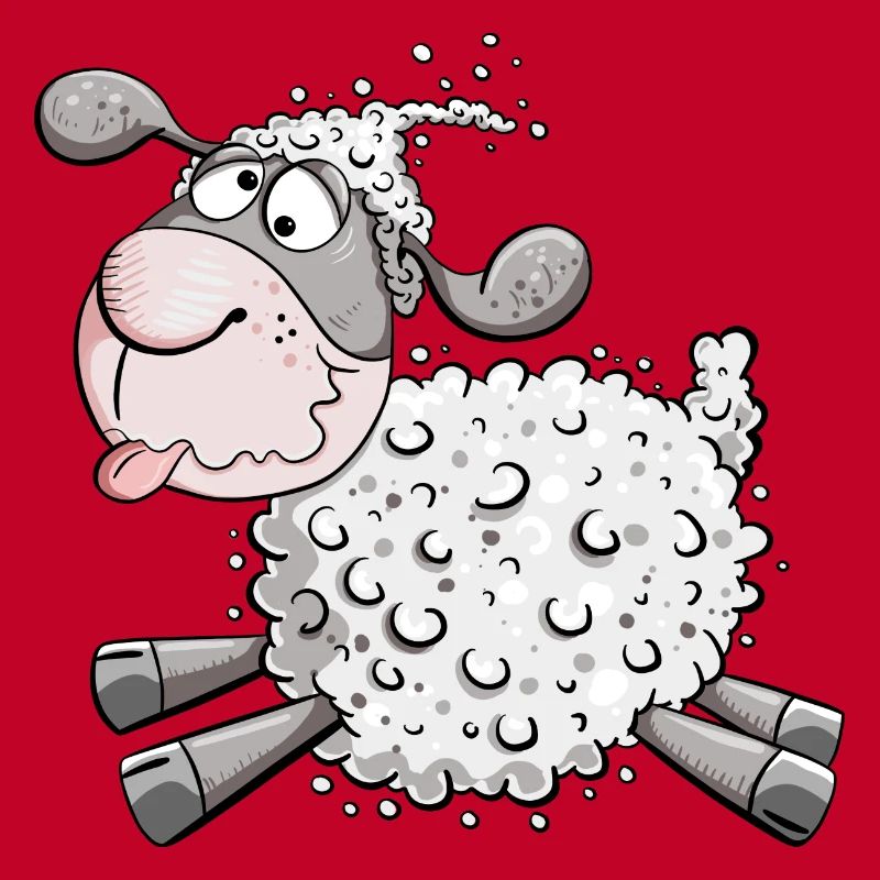 Lamented sheep I Funny sheep I fun