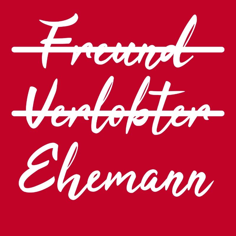 Nicht Freund, sondern Ehemann - Geschenkidee
