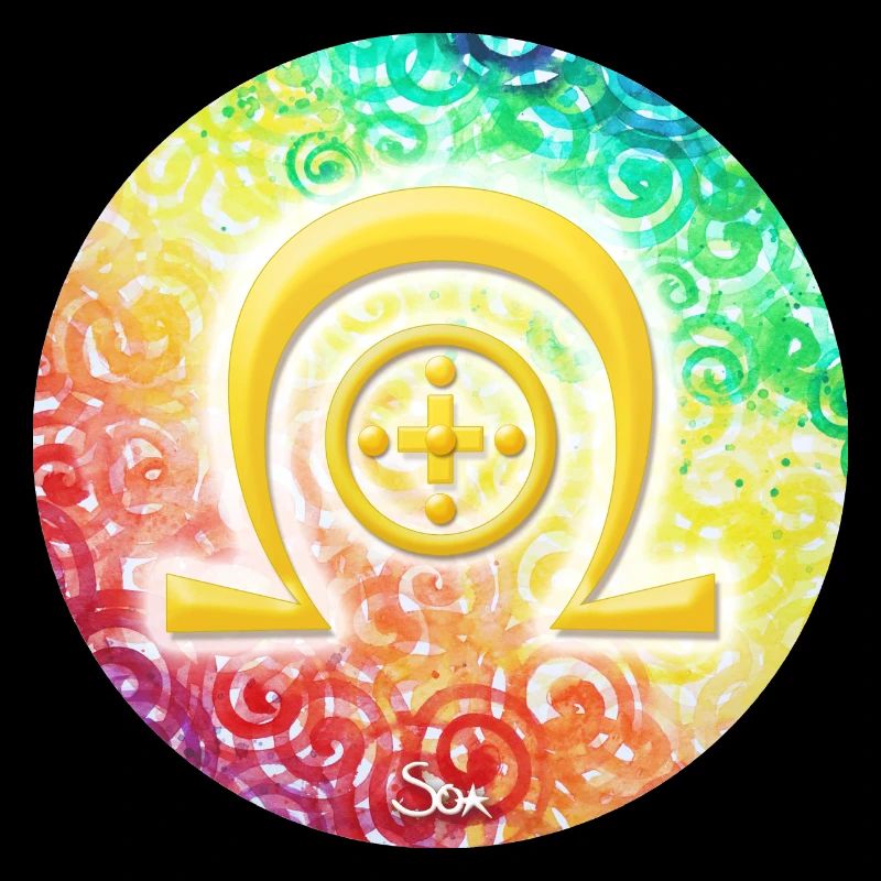 Regenbogen-Dimensionssymbol Heilung - Sonja Ariel