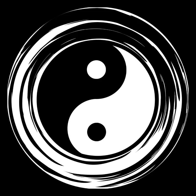 Yin-Yang Blanc