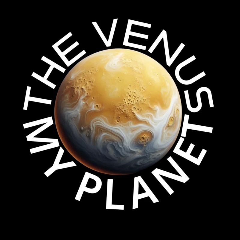Conception de motif de planète de Vénus