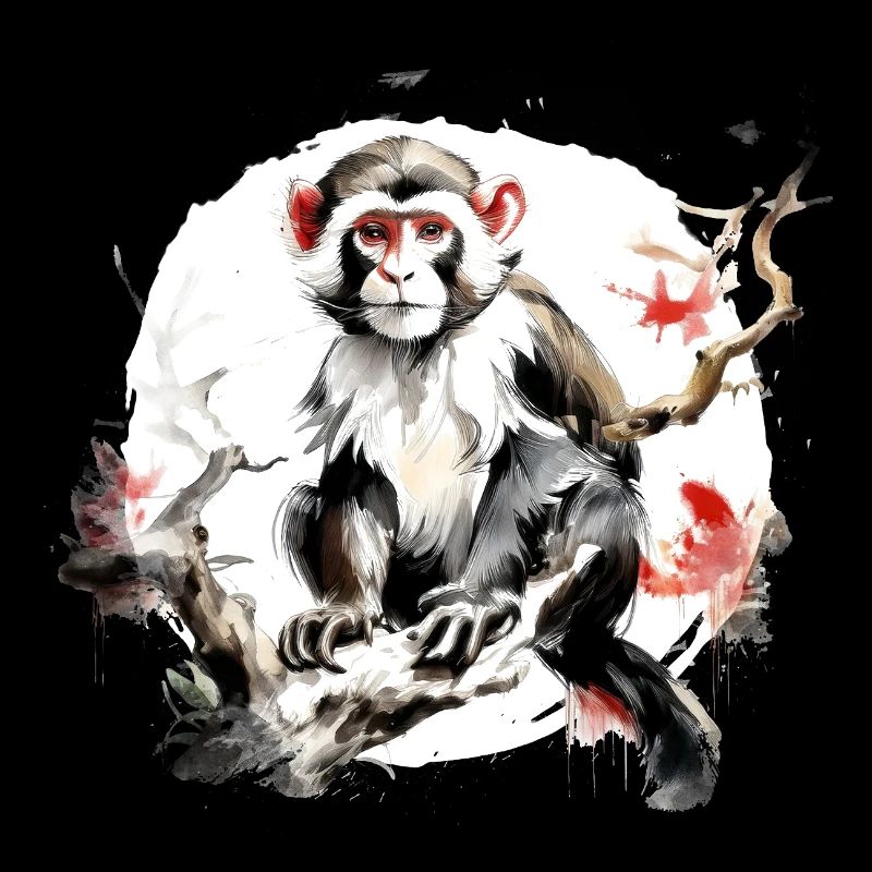 Chinesisches Sternzeichen Affe