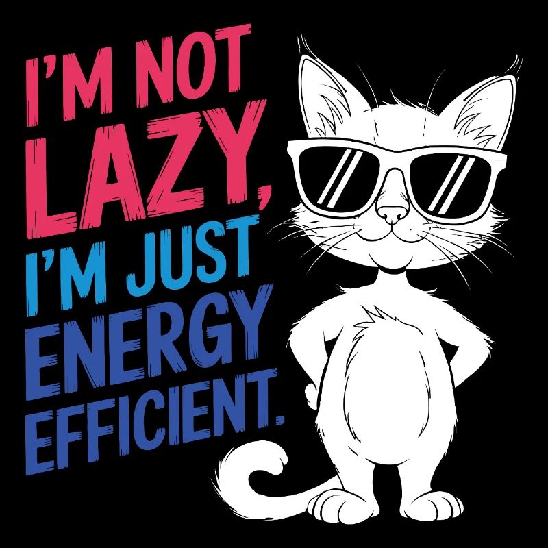 I'm Not Lazy, I'm Just Energy Efficient