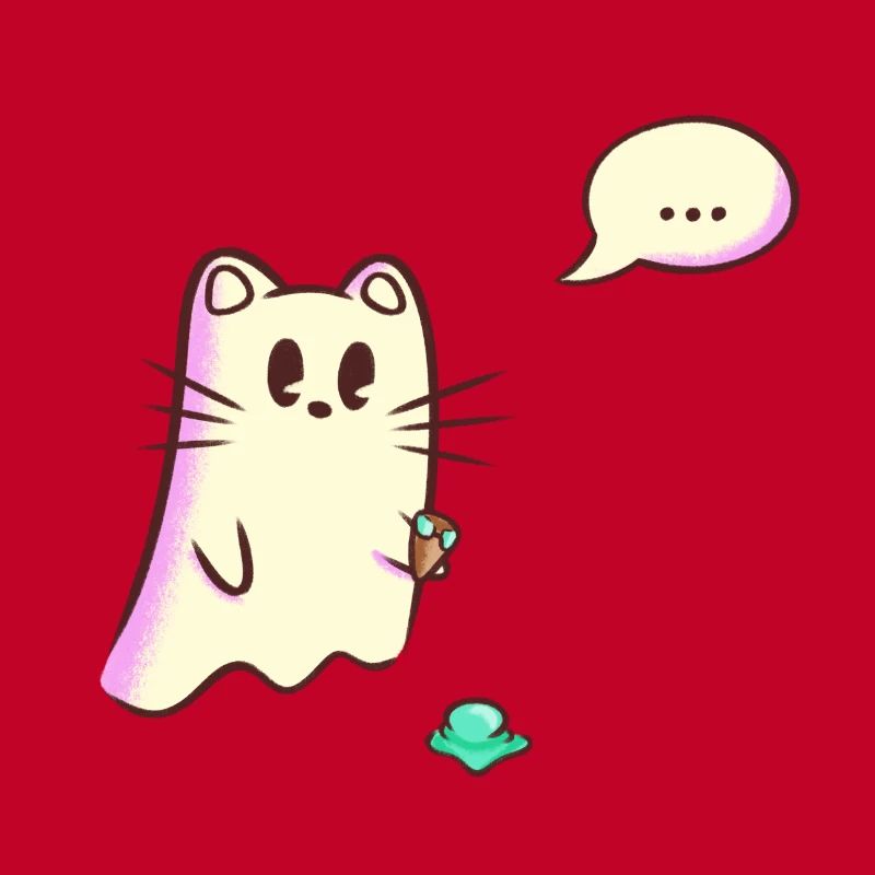 Ghost Cat Drops - Oops