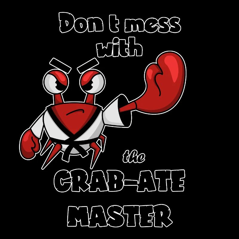 Don't mess with the crab-ate master - krab karate