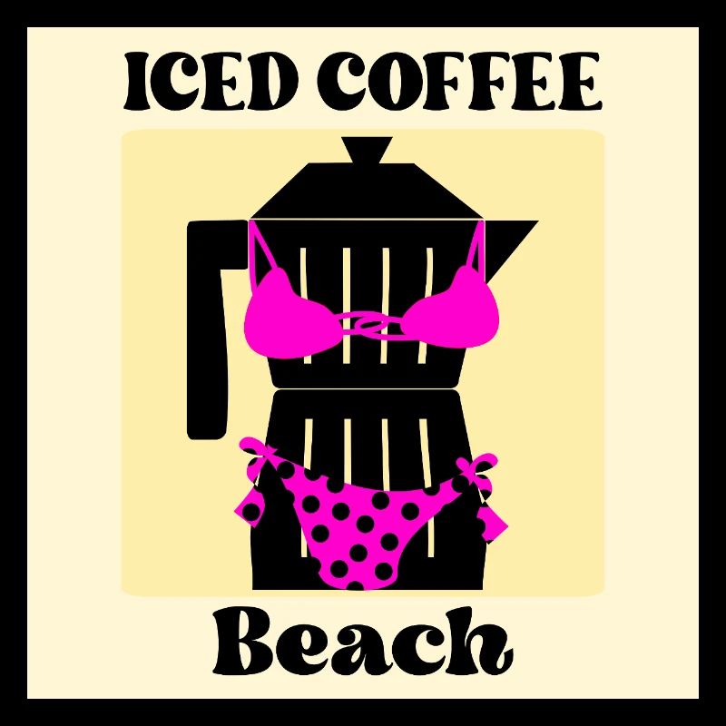 SOMMER STRAND ESPRESSO EISKAFFEE