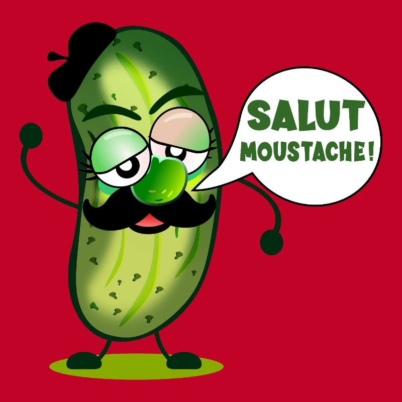 SALUT MOUSTACHE CORNICHONS
