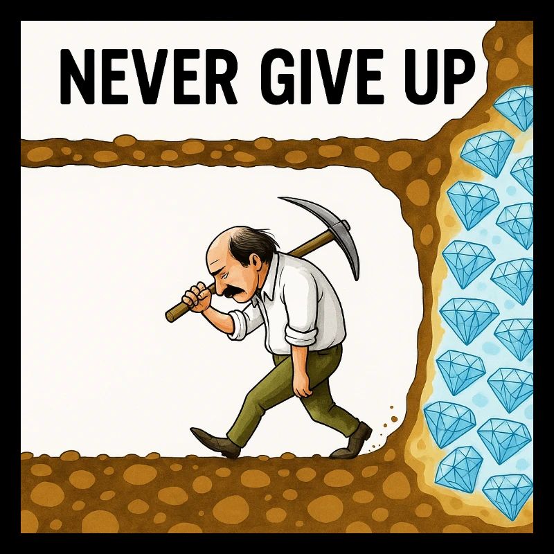 Never quit