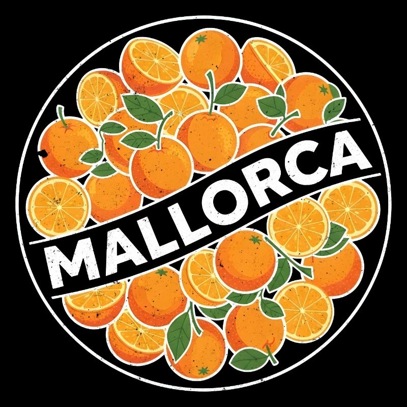 Mallorca Oranges Circle Logo