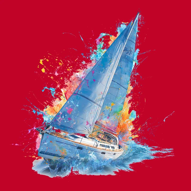 Explosion de couleurs de rêve de navigation