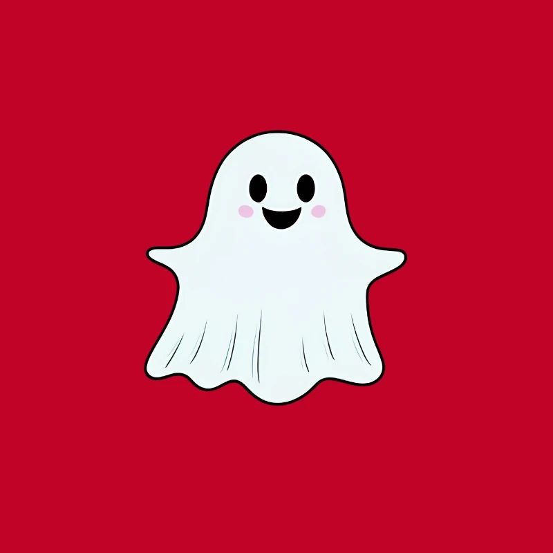 Cuddly Ghost Friend Cute Ghost