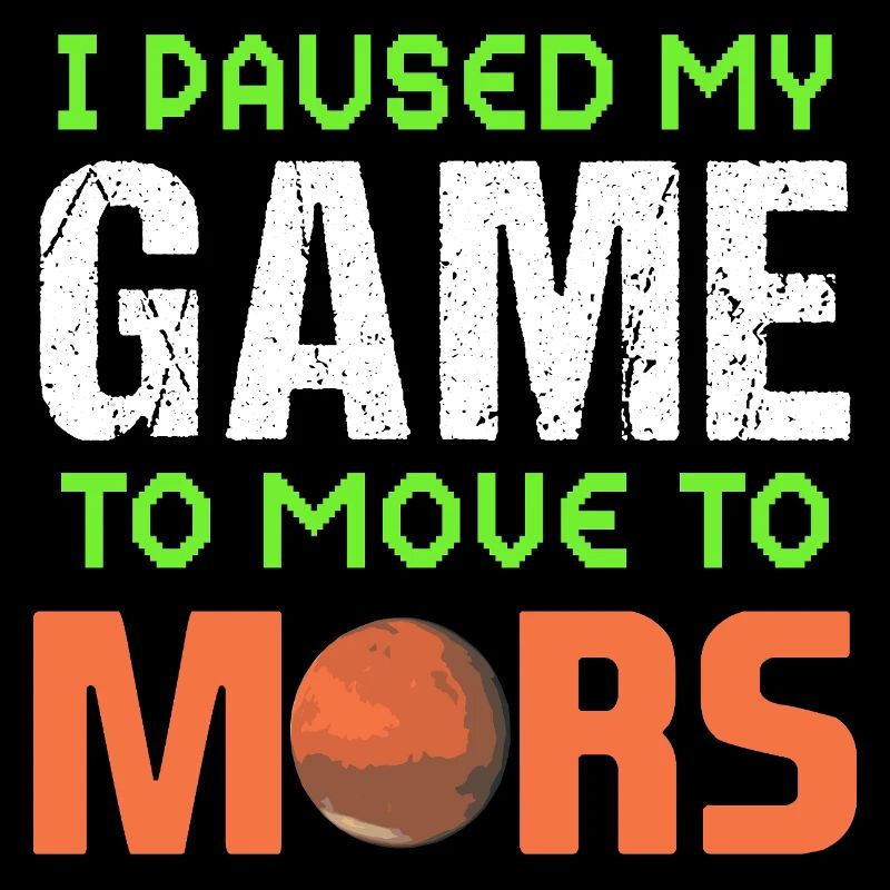 Mars Planet Space Vintage Rocket