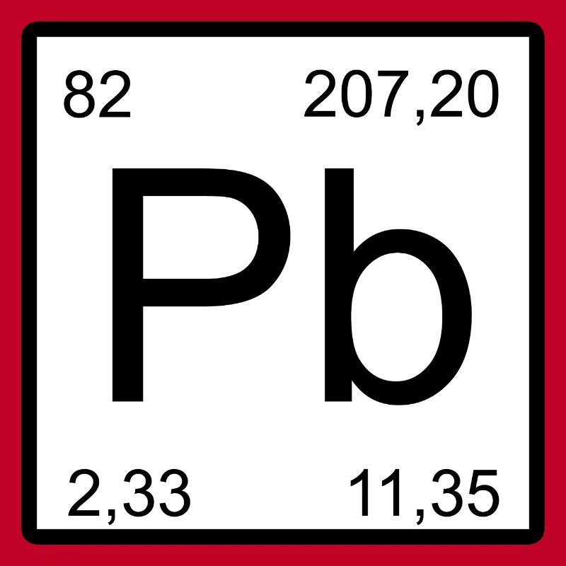 Symbole Pb Signe de Période