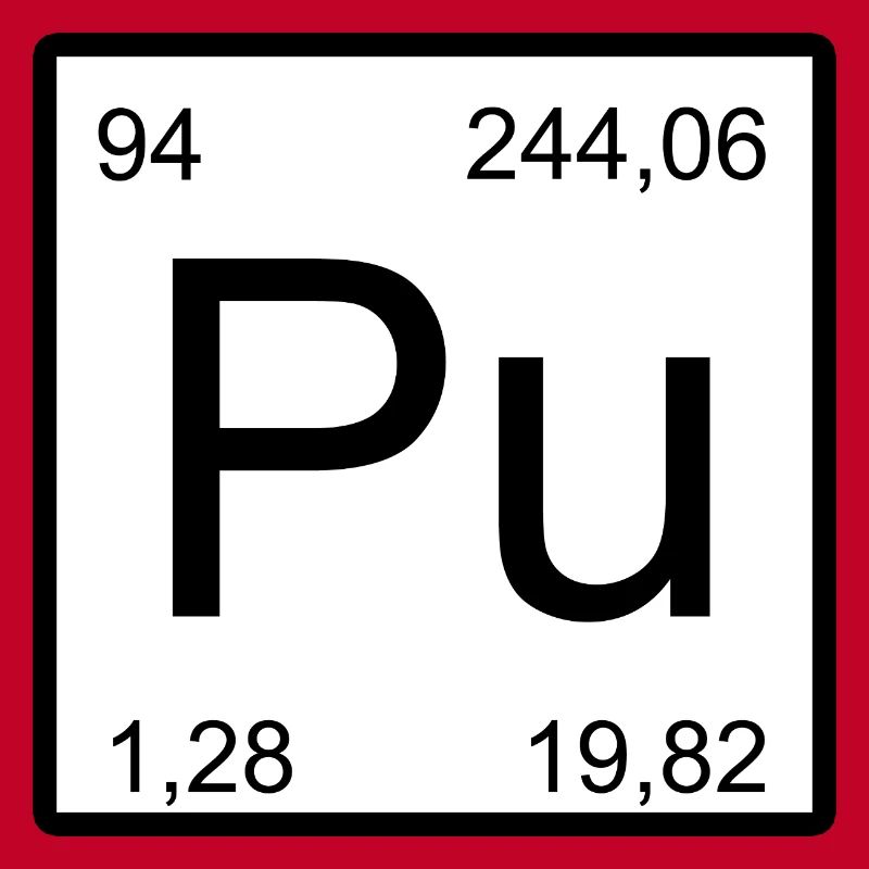 Conception de l’élément de plutonium Pu