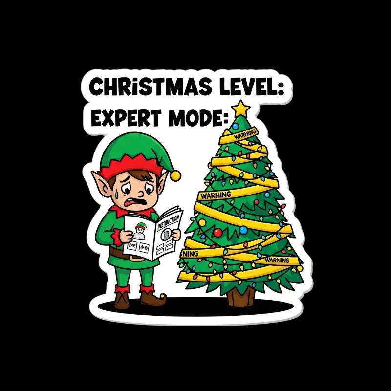 Weihnachts-Level-Experten-Modus-Elf