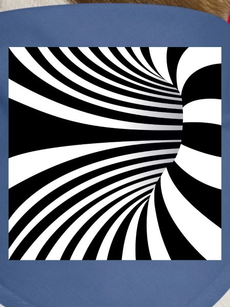 Monochromer Spiralfluss