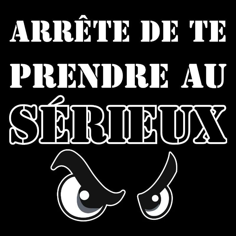 STOP TAKING YOURSELF SERIOUSLY.