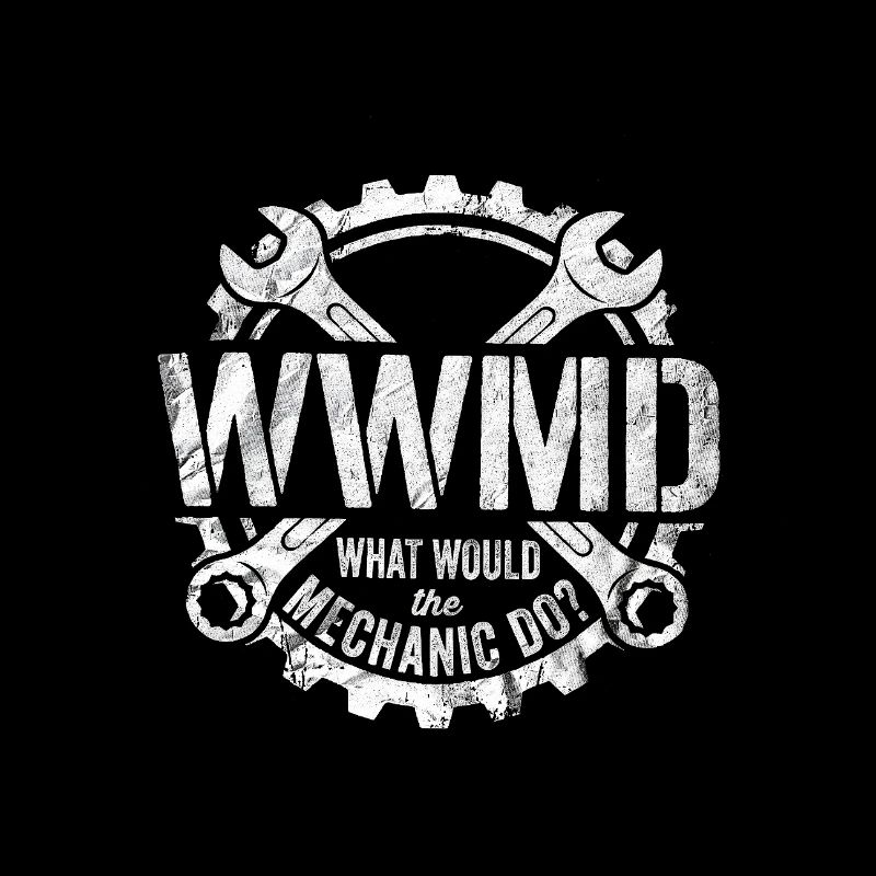WWMD Mechanic Humor Design Gift Religion
