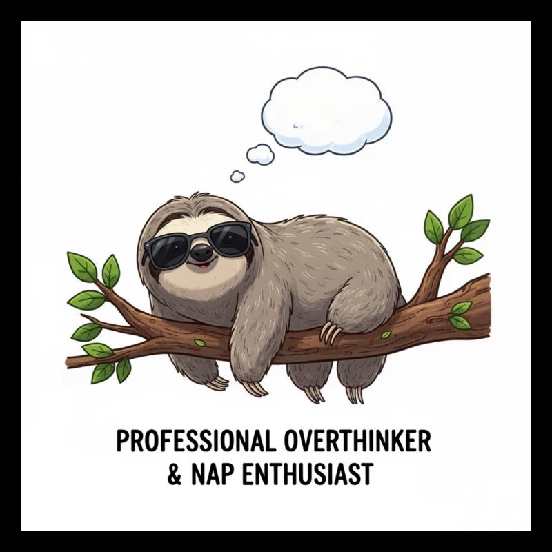 Sloth thinker on Tak