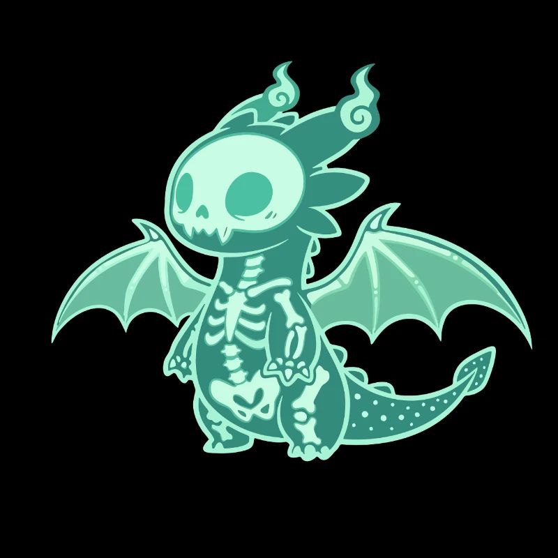 Dragon Ghost Vector