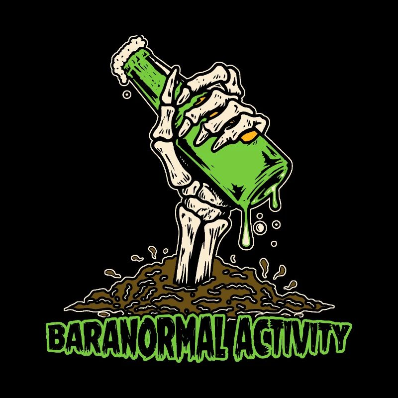 BARANORMAL ACTIVITY - humour bière et zombie