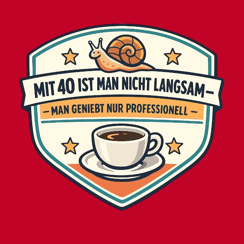Mit 40 Nicht Langsam Genuss