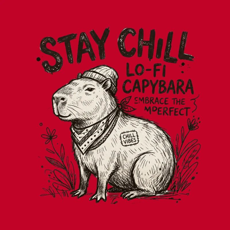 Œuvres LoFi de Capybara Chill