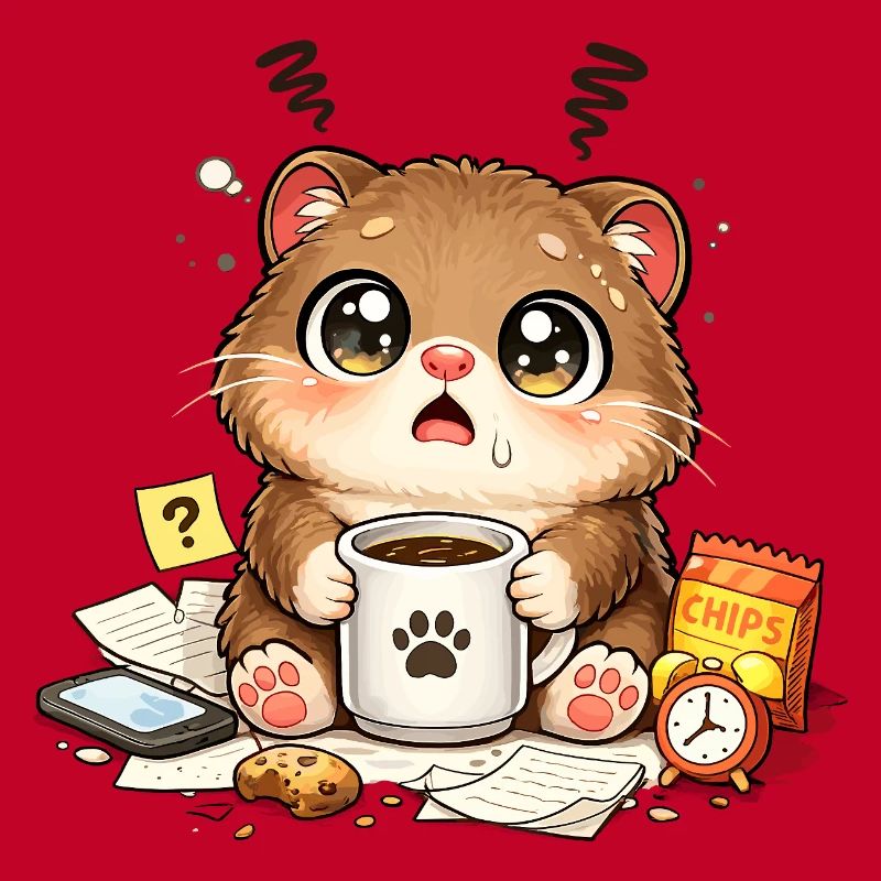Coffee Kitten Chaos