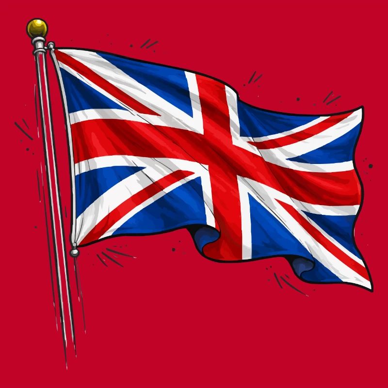 Drapeau de l’Angleterre de Grande-Bretagne
