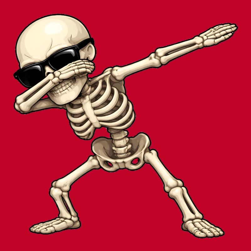 Squelette de dabbing