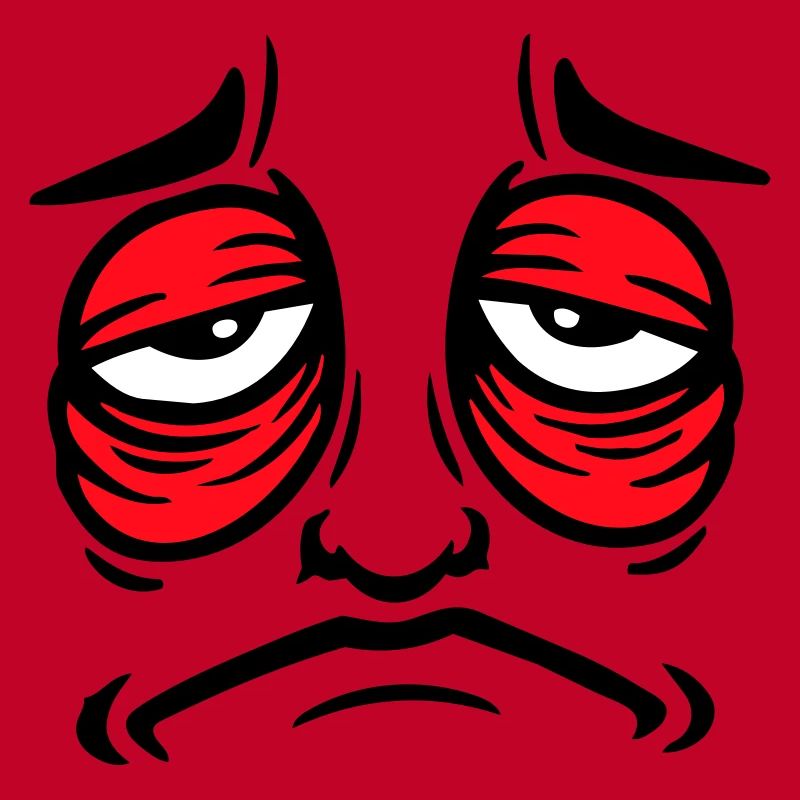 Grumpy sad disappointed face funny