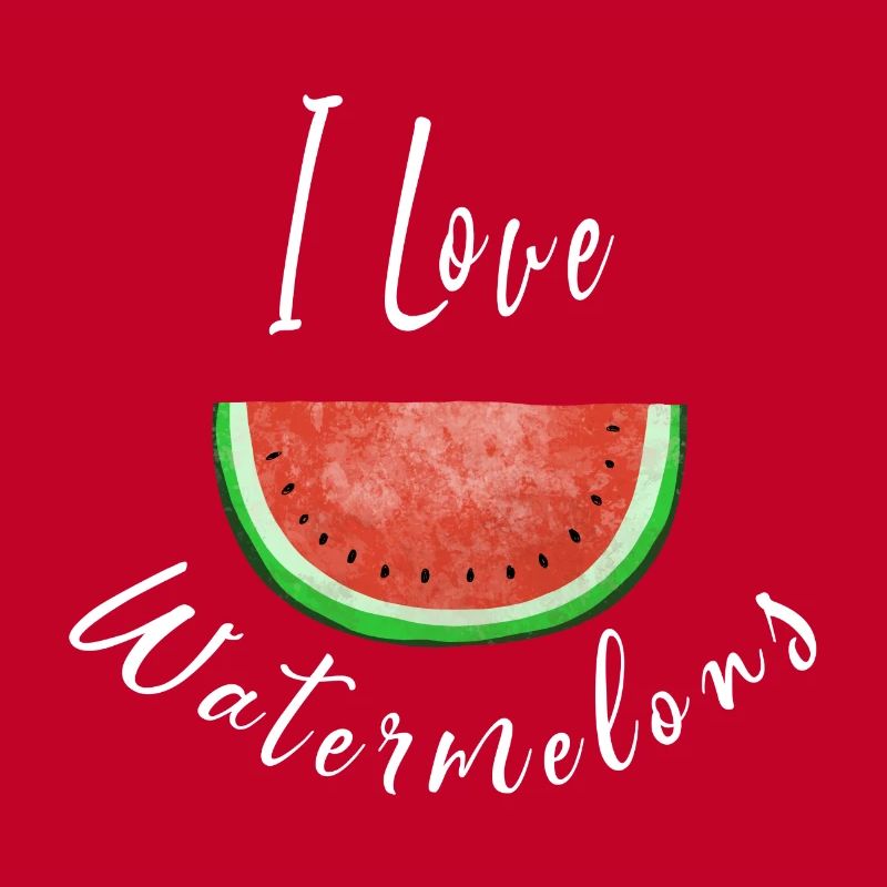 J'aime Pastèques - Watermelon - Fruit