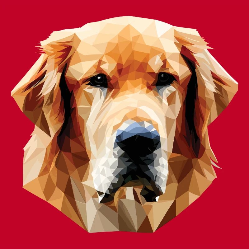 Polygone de chien Labrabor