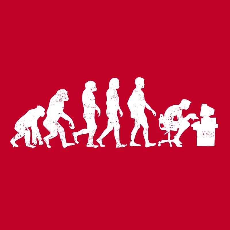 Programmierer evolution coder informatik geschenk