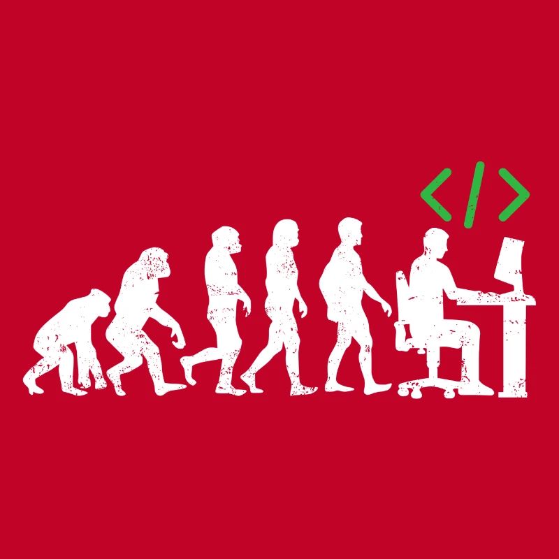 Programmierer Evolution geschenk coder java c++