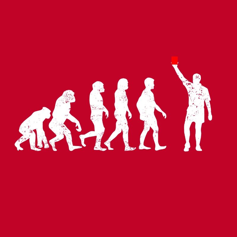 Referee evolution gift soccer card