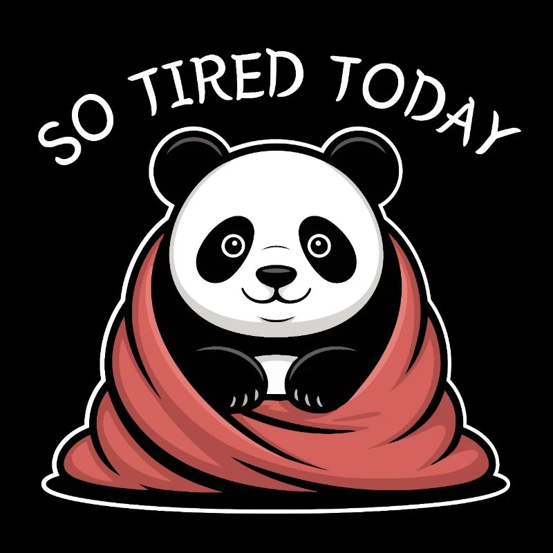 Panda Cuddle Dream Under Blanket