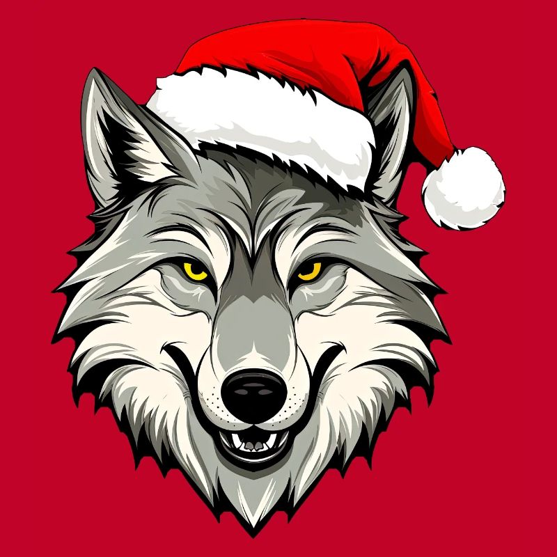 Weihnachten Wolf