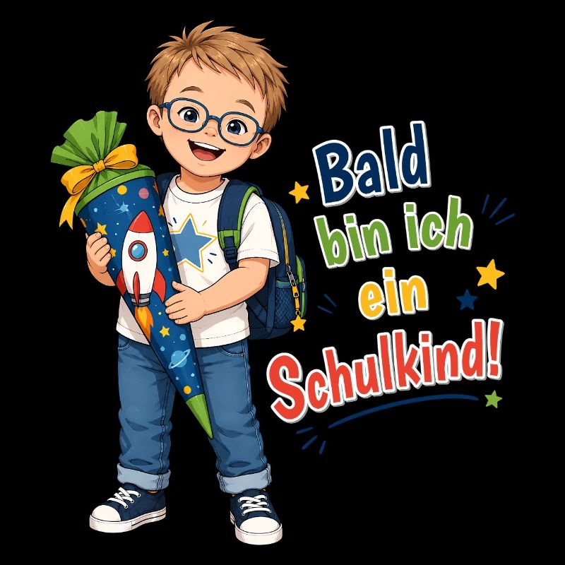 Bald bin ich ein Schulkind – Down Syndrom Junge