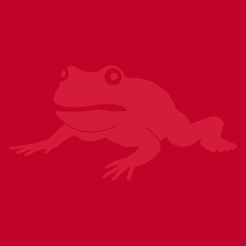 grumpy frog