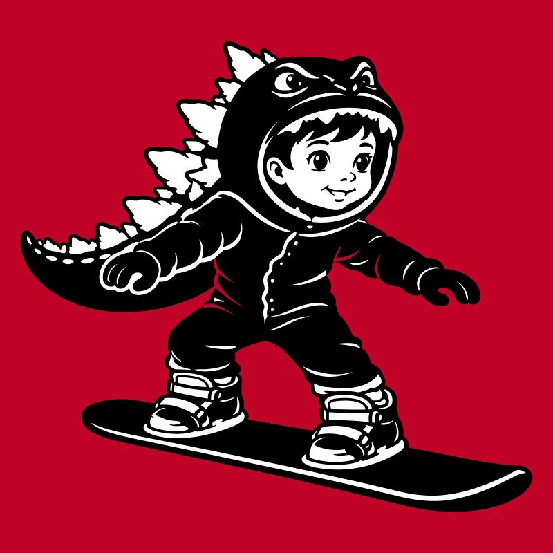 Snowboard Dragon Boy