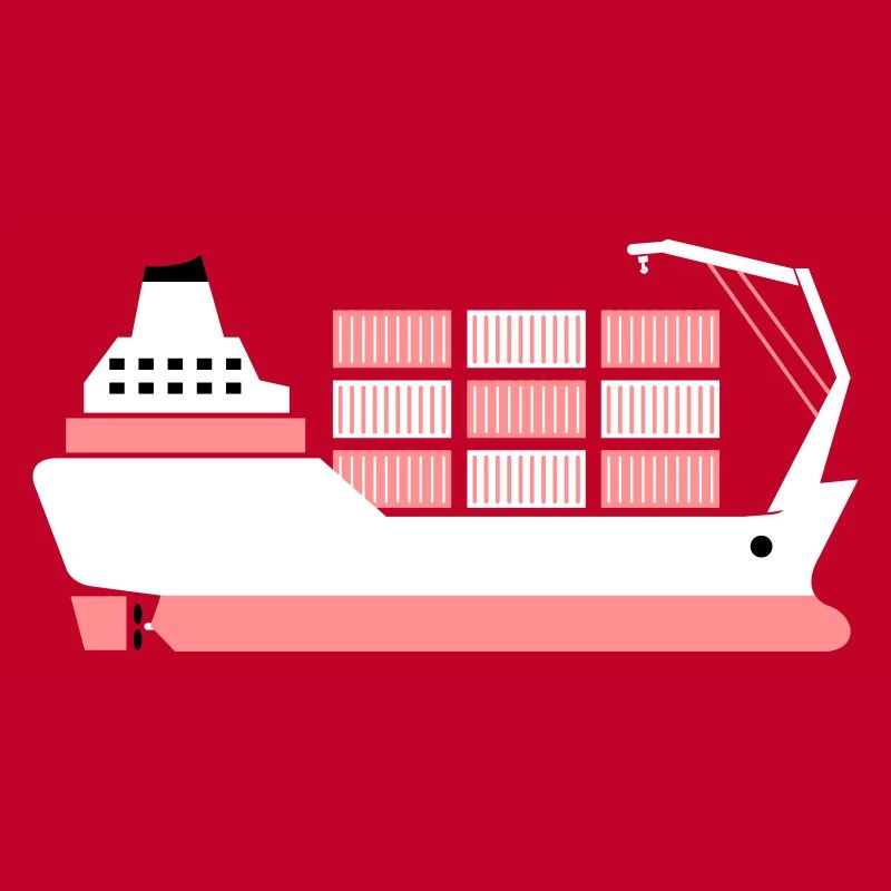 containerschiff pink